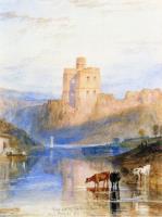 Замок Норхэм  на реке Твиид
