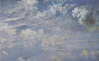 Перистые облака (весенние облака эскиз)