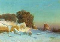 Зимний пейзаж. 1870