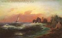 Морской пейзаж. 1870-е
